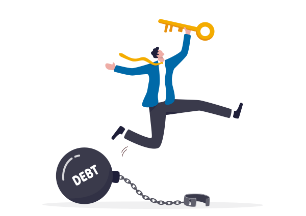 BECOMING DEBT-FREE: ONE-STEP AT A TIME